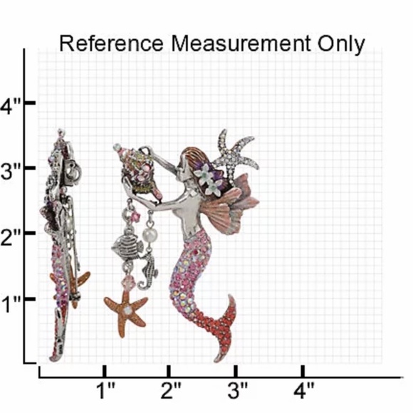 Kirks Folly Mermaid Pin/Enhancer and Necklace - Picture 3 of 11